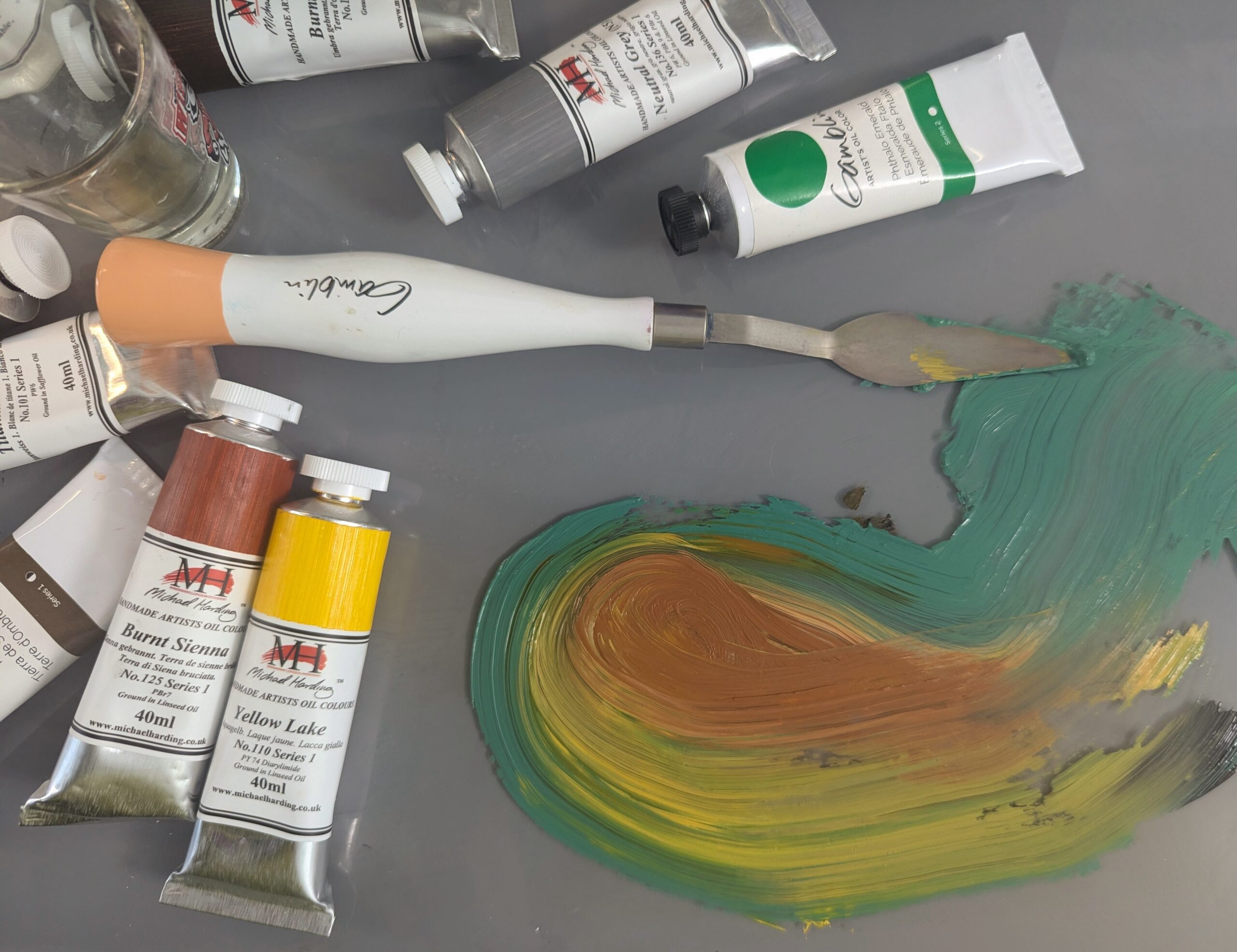 Oil Paint Drying Time By Color