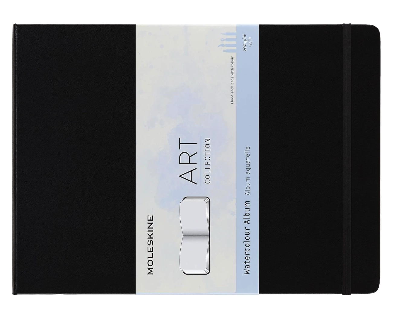 Moleskine Watercolor Sketchbook Product Photo on white background